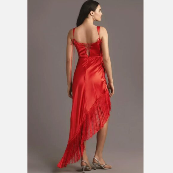 Brand New For Love & Lemons Anisa Asymmetrical Dress - Picture 10 of 16